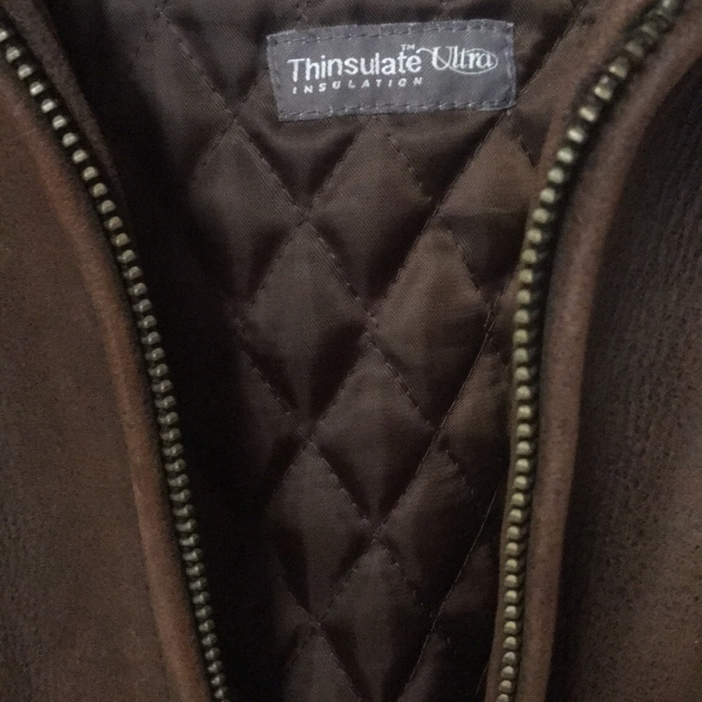 Wilson Distressed Leather Bomber Jacket - Picture 3 of 12